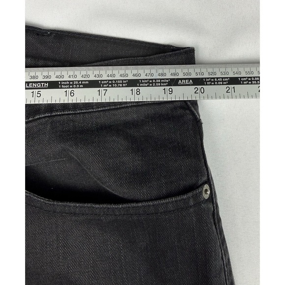 Levis 559 Mens 38x30 Black Relaxed Straight Fit Jeans WaterLess - Picture 11 of 13